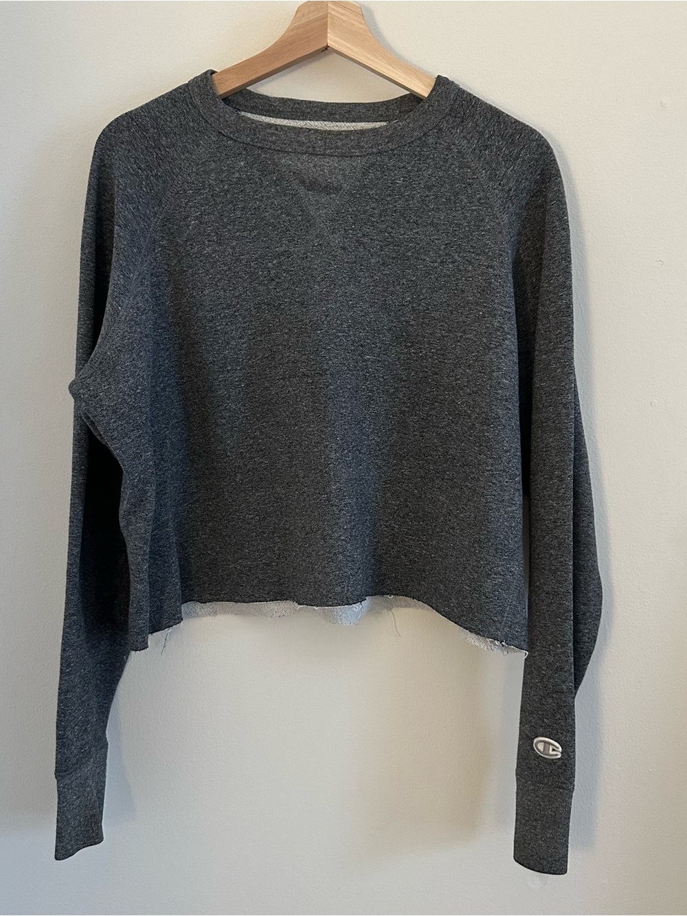 Champion Gray Crewneck Sweatshirt